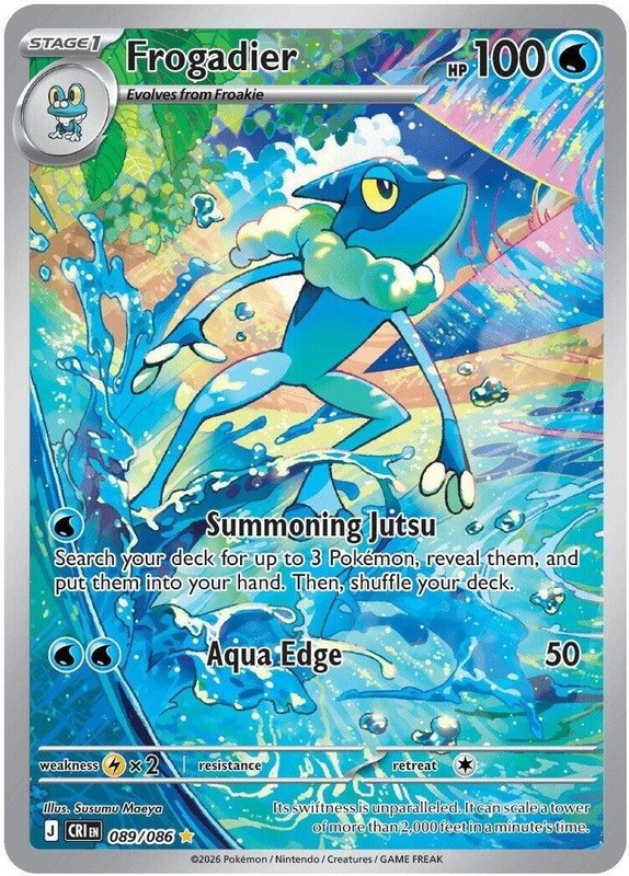 Frogadier – 089/086 – ME04: Chaos Rising (CRI)