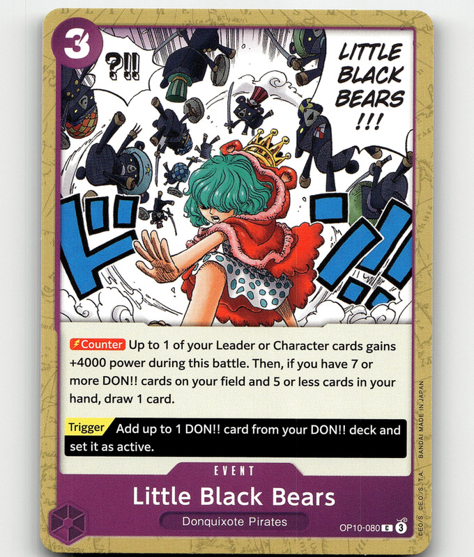 One Piece Card Game Little Black Bears OP10-080 – Royal Blood