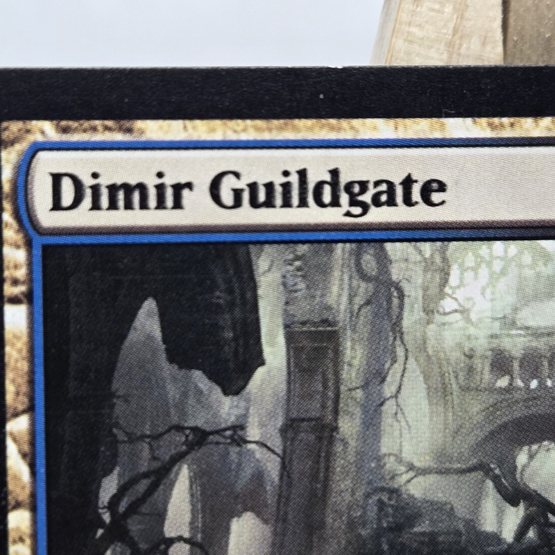 MISPRINT SMUDGE Dimir Guildgate #148 Dragon’s Maze DGM LP Light Play Single