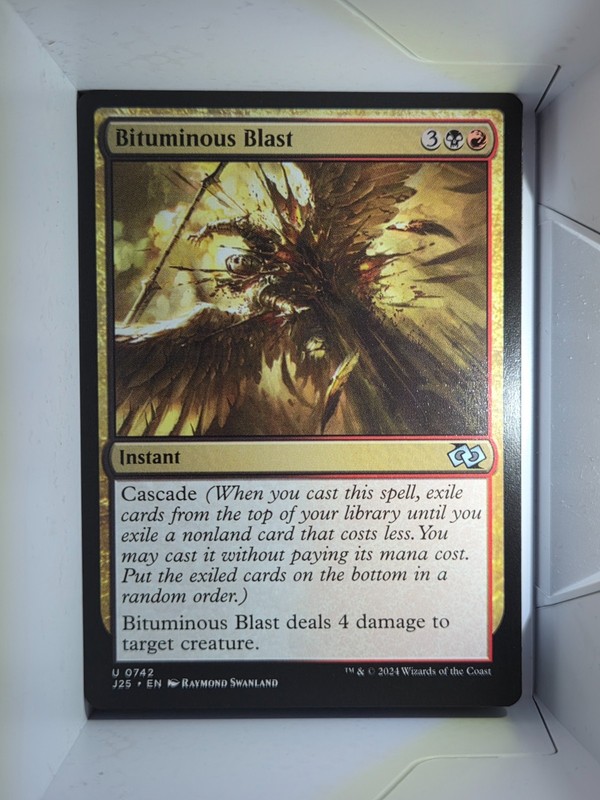Bituminous Blast – U742 – MTG – Foundations Jumpstart (J25)