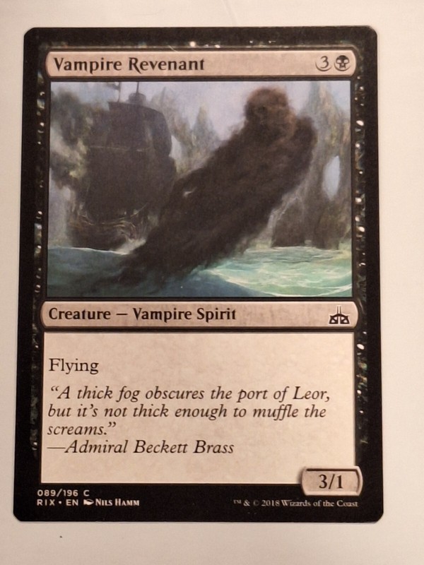Vampire Revenant – Rivals of Ixalan​ Magic the Gathering MTG Nice!