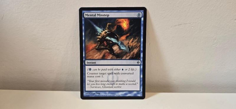 2011 MTG/Magic Mental Misstep English – New Phyrexia (NPH) – Mint