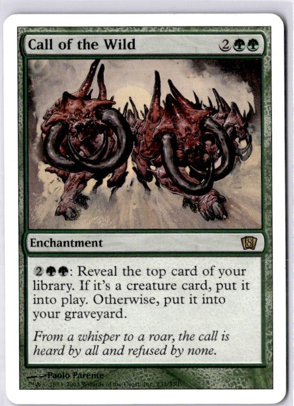Call of the Wild 8th Edition Regular LP R 235