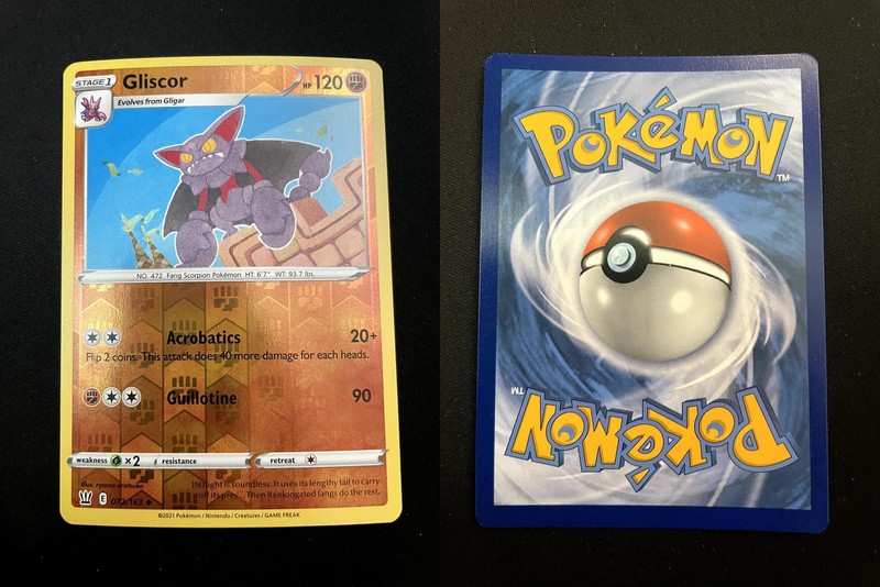 Gliscor 072/163 UC Battle Styles Pokemon Reverse Holo NM/M uratsuka