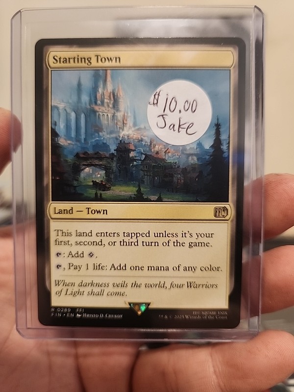 Starting Town Final Fantasy MTG Land