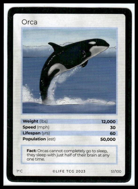 Life TCG 1st First Edition Mammals Common Cards 51-100 NM Pick Your Card TCG