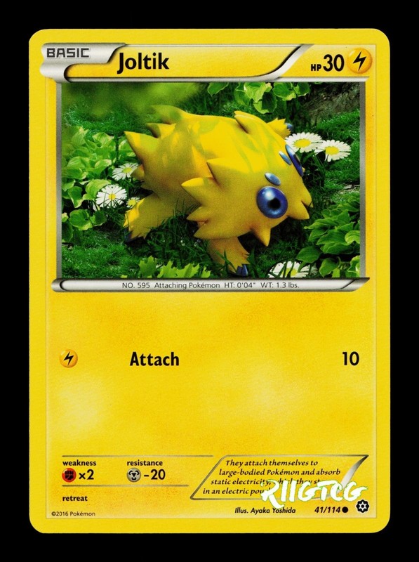 Joltik 41/114 Steam Siege NM Pokemon
