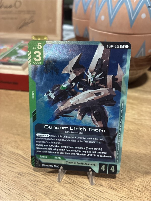 Gundam Lfrith Thorn – GD04-068 R – Gundam TCG: Phantom Aria – English