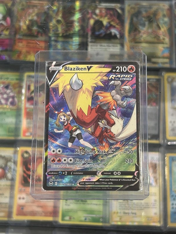Blaziken V TG14/TG30 Swsh12: Sword & Shield – Silver Tempest Trainer Gallery…