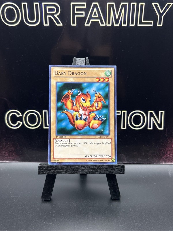 YUGIOH BABY DRAGON LCJW-EN006 1ST EDITION LP