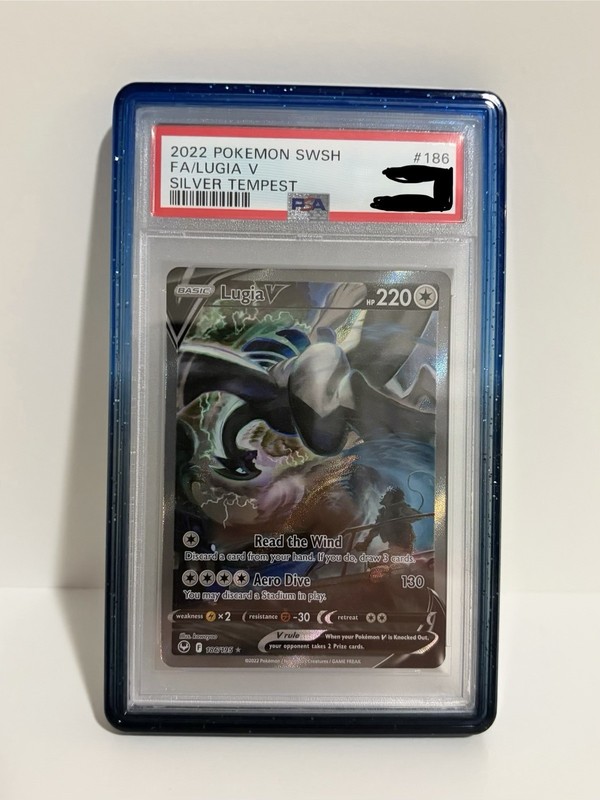 PSA Graded Card Case / Slab Bumper Guard – New – Blue & Black