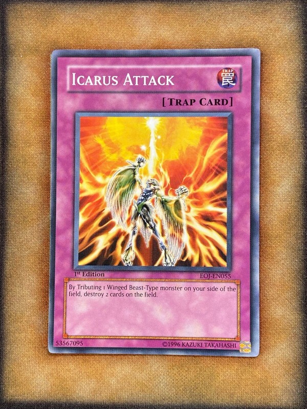 Yugioh Icarus Attack EOJ-EN055 Common 1st Ed LP