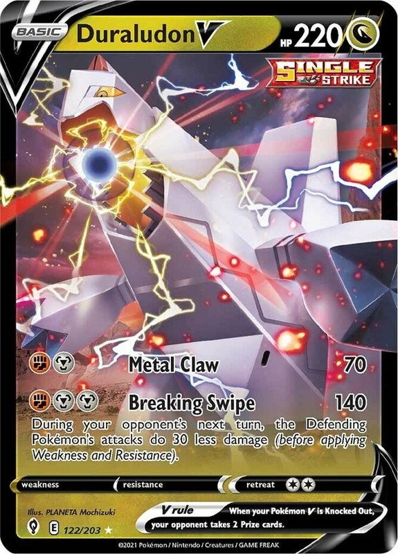 Duraludon V – 122/203 – Ultra Rare – Near Mint