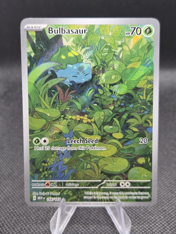 Bulbasaur 166/165 Pokemon Scarlet & Violet 151 IR – NM