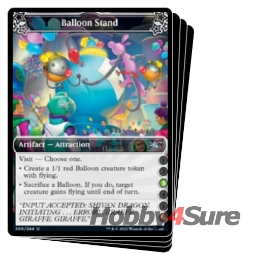 Balloon Stand (3/6) X4 M/NM Magic: The Gathering MTG Unfinity