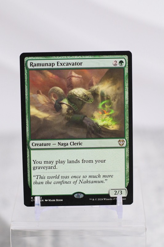 Ramunap Excavator Commander: Outlaws of Thunder Junction Non-Foil MTG NM