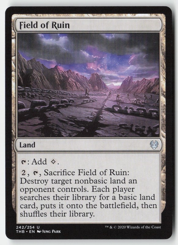 MTG – Field of Ruin #242 – Regular – THB Theros Beyond Death