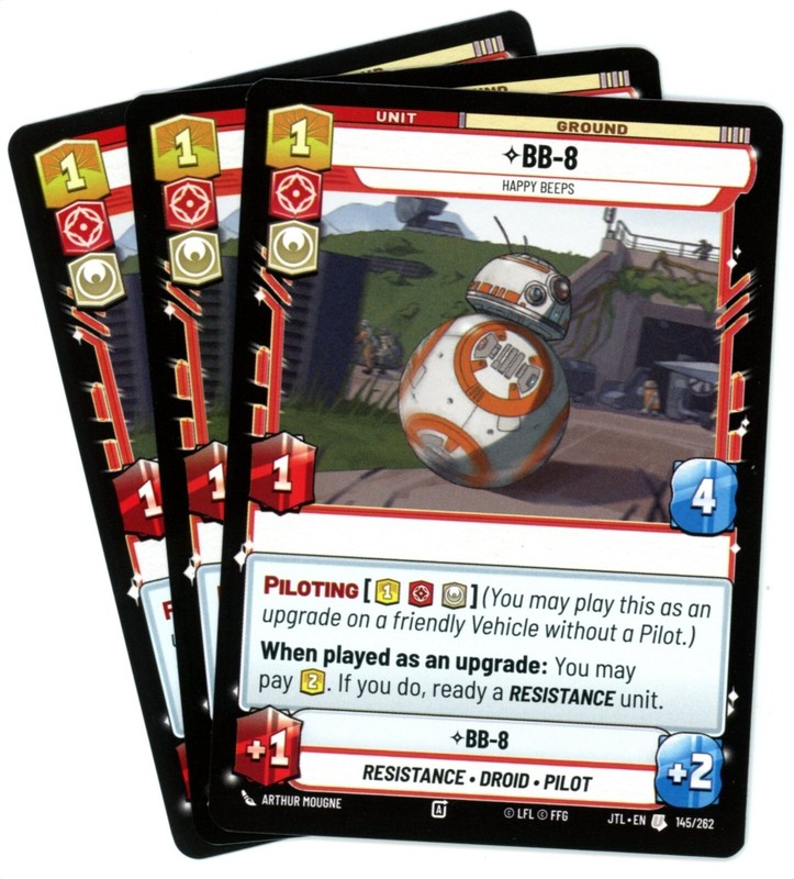 x3 BB-8 – Happy Beeps – 145 – Jump to Lightspeed – SWU – Star Wars