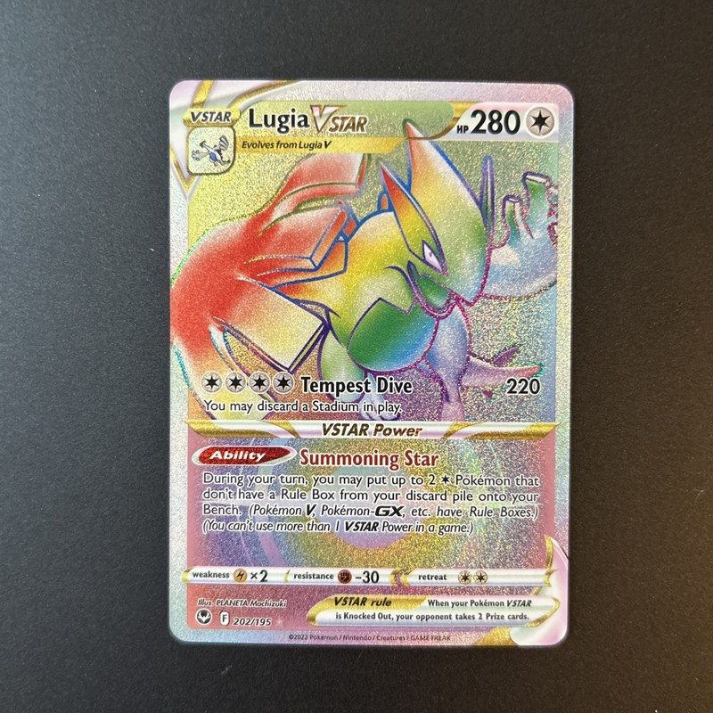 Lugia VSTAR (Secret) 202/195 Swsh12: Sword & Shield – Silver Tempest Holo