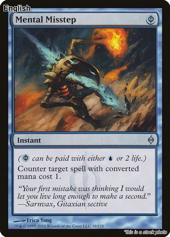 Mental Misstep EN [NPH – 38] – MP TCG MTG
