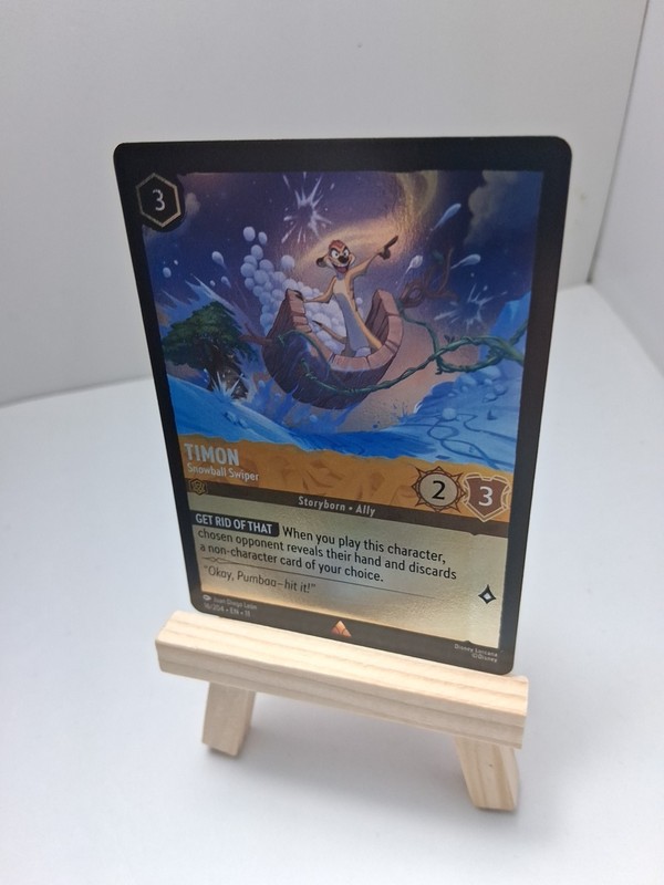 Timon - Snowball Swiper Winterspell Foil 2026 Lorcana gallery