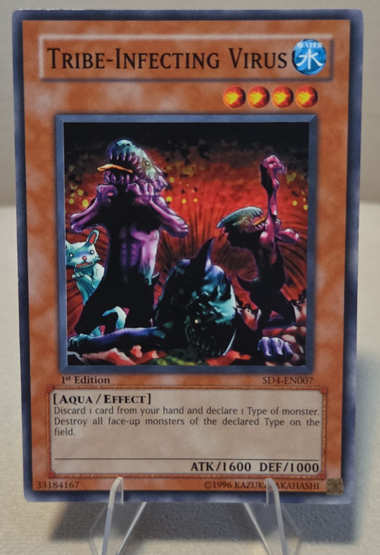 Tribe-Infecting Virus SD4-EN007 Structure Deck: Fury from the Deep 1st Edition