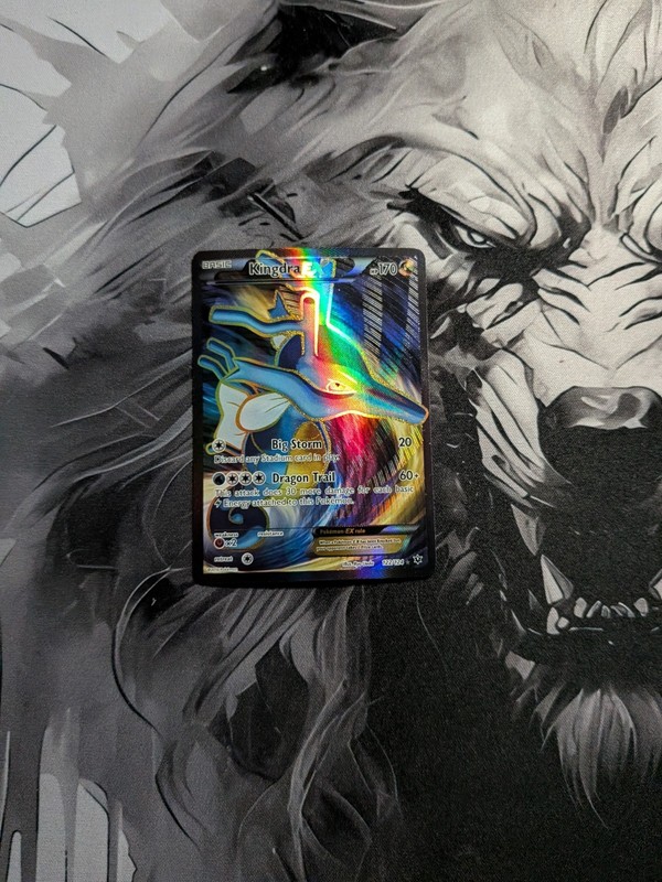 Kingdra EX (Full Art) 122/124 Fates Collide Holo NM