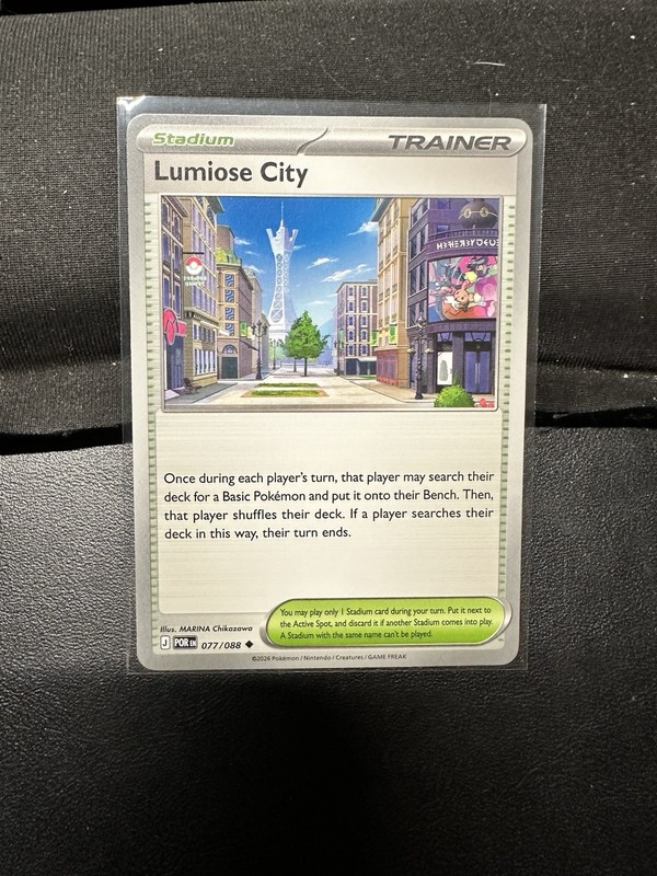 Lumiose City Perfect Order 077/088 Uncommon Pokemon Near Mint Regular