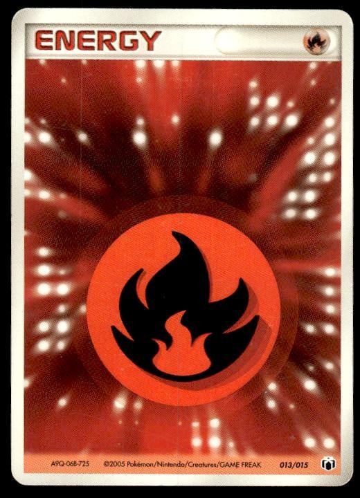 Fire Energy 013/015 Gift Box Mightyena Deck Pokemon Japanese ~ MP