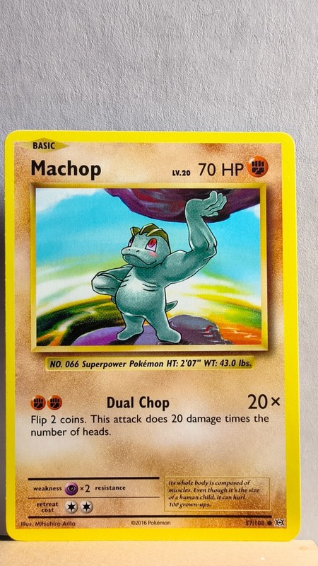 Machop [LP] – Pokemon TCG Evolutions 57/108 [Common]
