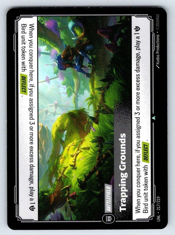 Trapping Grounds Unleashed UNL 217/219 NM
