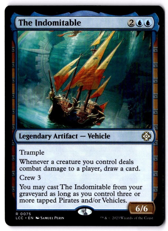 The Indomitable NM* The Lost Caverns Of Ixalan ENGLISH 0075 mtg -UnltdCards