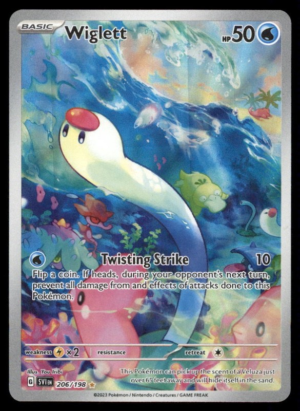 Wiglett 206/198 Scarlet & Violet5 Pokemon Card