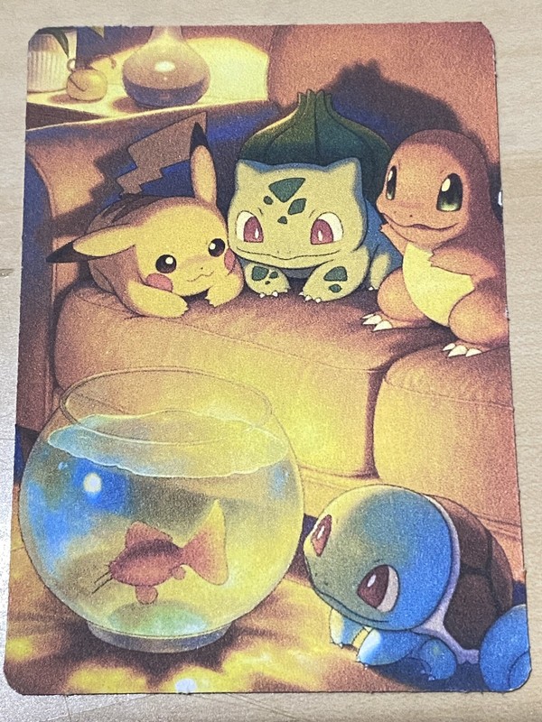 Anime ART STYLE Pikachu Fan Full Art Pokemon Custom Card/perfect bookmark gallery
