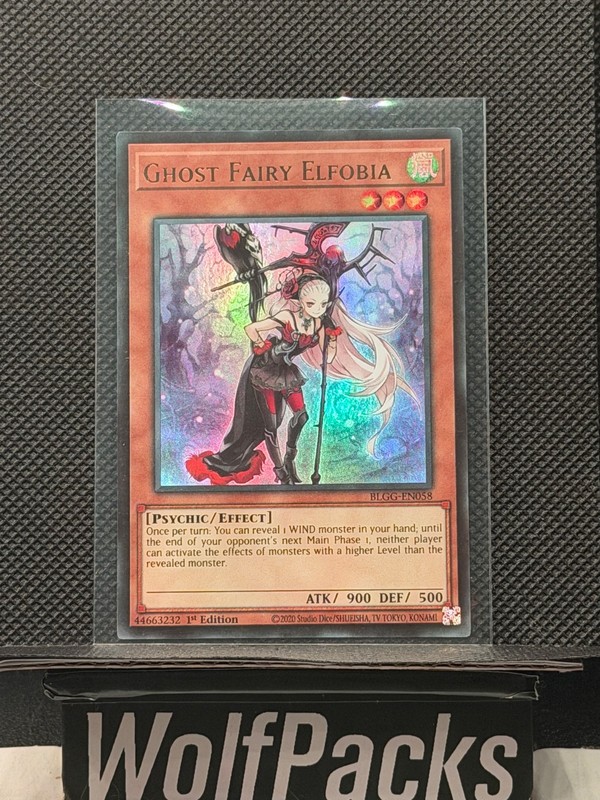 Battles of Legend: Glorious Gallery – Ghost Fairy Elfobia BLGG-EN058 Ultra Rare