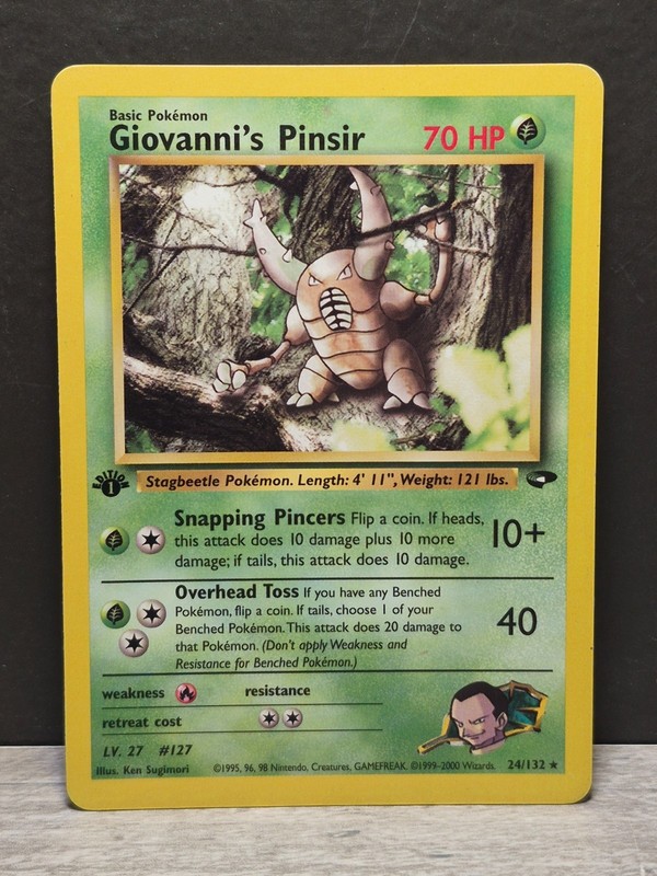 1st Edition Pokemon Gym Challenge Set 1999 WOTC Vintage NM PICK YOUR CARD LP-NM