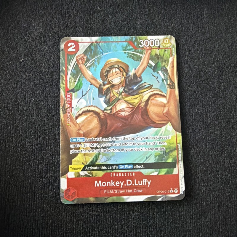 Monkey.D.Luffy (Alternate Art) OP06-013 Wings of the Captain Foil