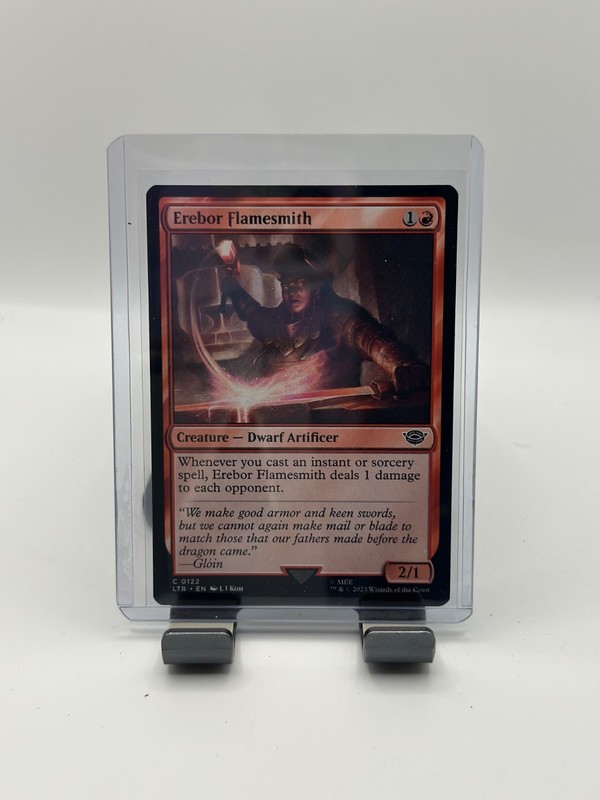 MTG, Erebor Flamesmith $3 ORDER MIN 122 NM UB: LTR Lord of the Rings