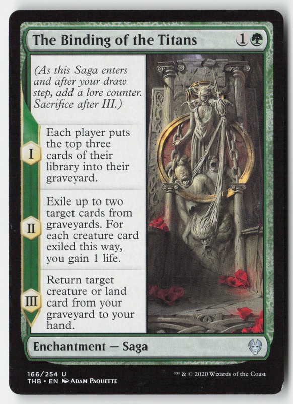 MTG – The Binding of the Titans #166 – Regular – THB Theros Beyond Death