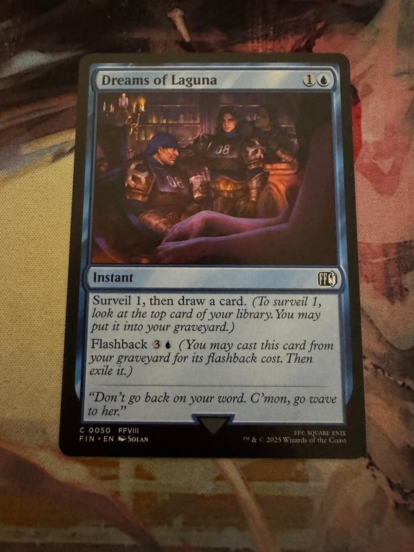 Dreams of Laguna 50 Common FINAL FANTASY Magic: The Gathering Solan Near Mint