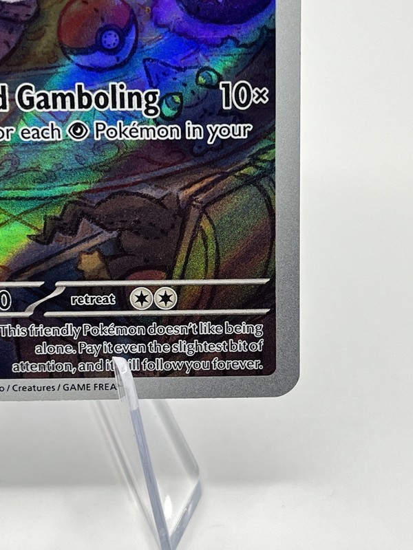 Pokémon Greavard 214/198 IR Full Art Holo - NM gallery