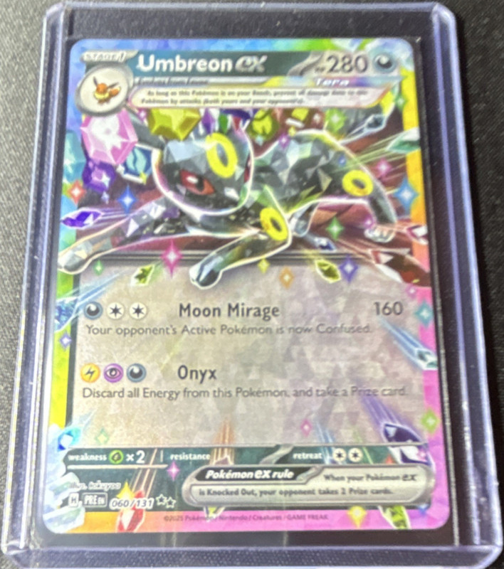 The Pokémon Company Umbreon ex 280HP Double Rare Holo SV 060/131 EN