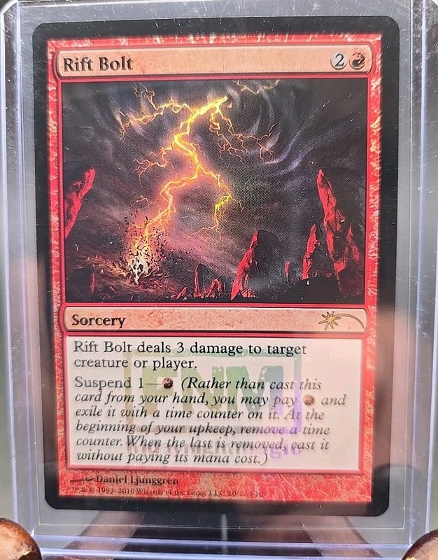 Rift Bolt FNM Promos MTG Foil Lightly Played gallery