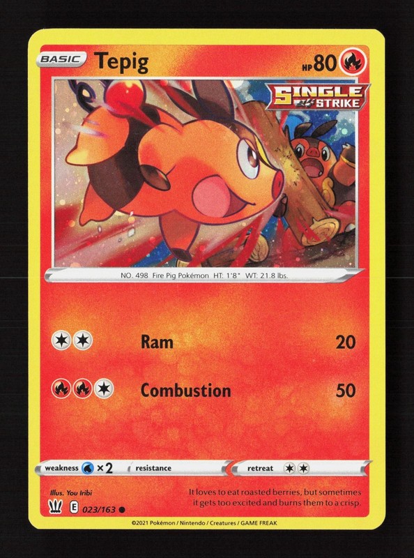 Tepig 023/163 Cosmo Holo Promo Miscellaneous Cards & Products Pokemon Near Mint