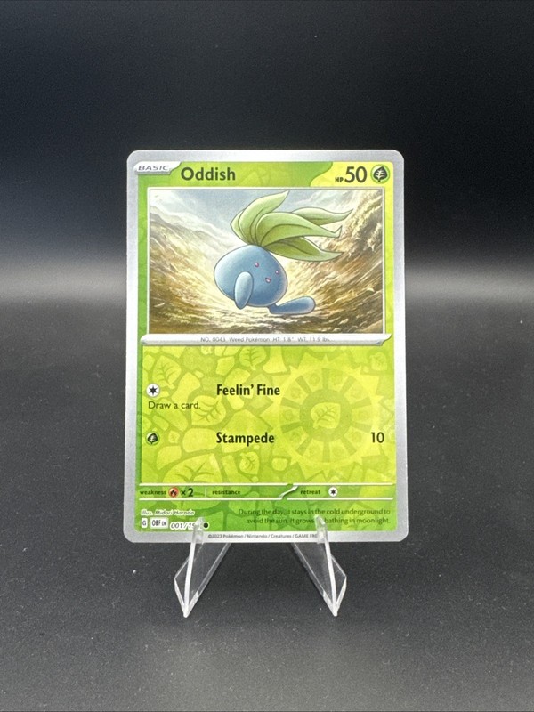 Oddish 001/197 SV03: Obsidian Flames Reverse Holo