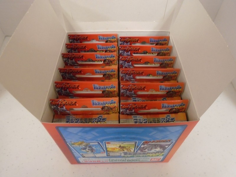 DIGIMON DIGITAL MONSTERS SER 2 JAPANESE 12 DECK DISPLAY BOX BANDAI 1999 U.S. NEW gallery