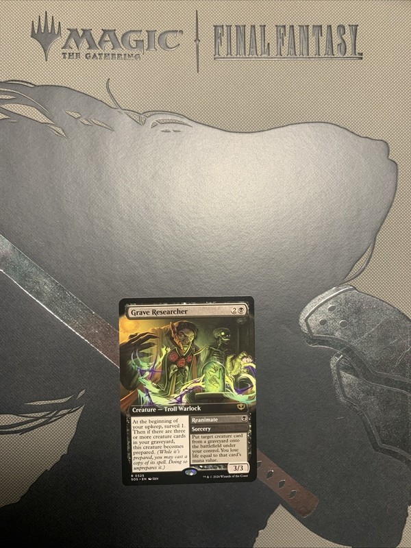 Grave Researcher (Extended Art) R 325 Regular | Secrets of Strixhaven | MTG