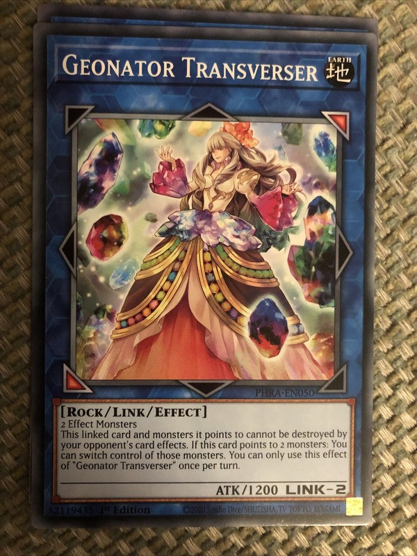 Geonator Transverser PHRA-EN050 – Common – 1st Edition – Yu-Gi-Oh