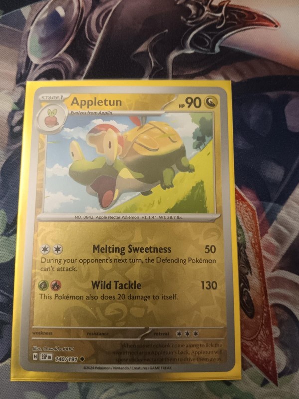 Appletun 140/191 Uncommon Surging Sparks Pokemon Reverse Holo Near Mint