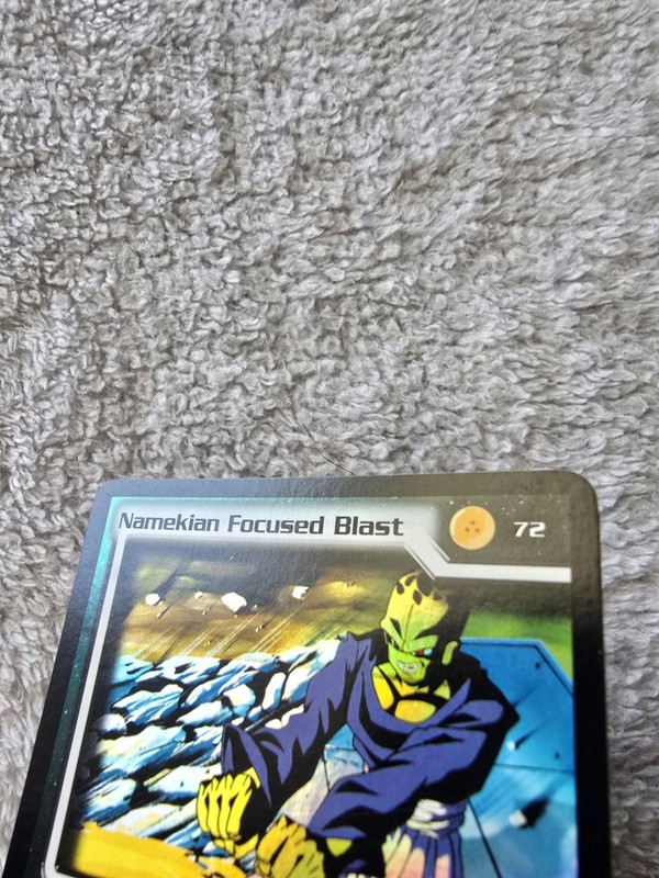 DBZ Dragon Ball Z FOIL Namekian Focused Blast 72 CCG Unlimited World Games Saga gallery